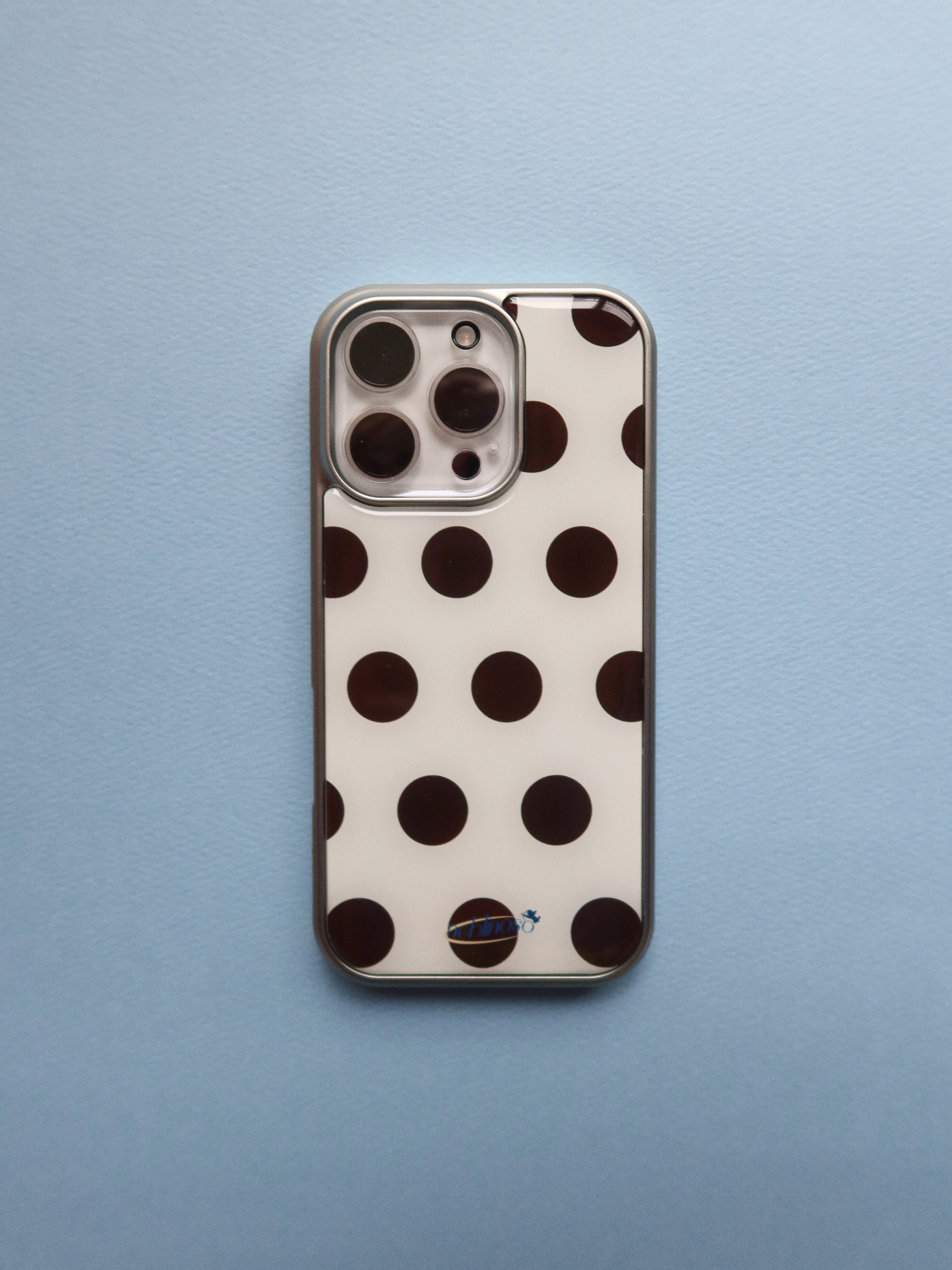 Dot silver epoxy case (5col)
