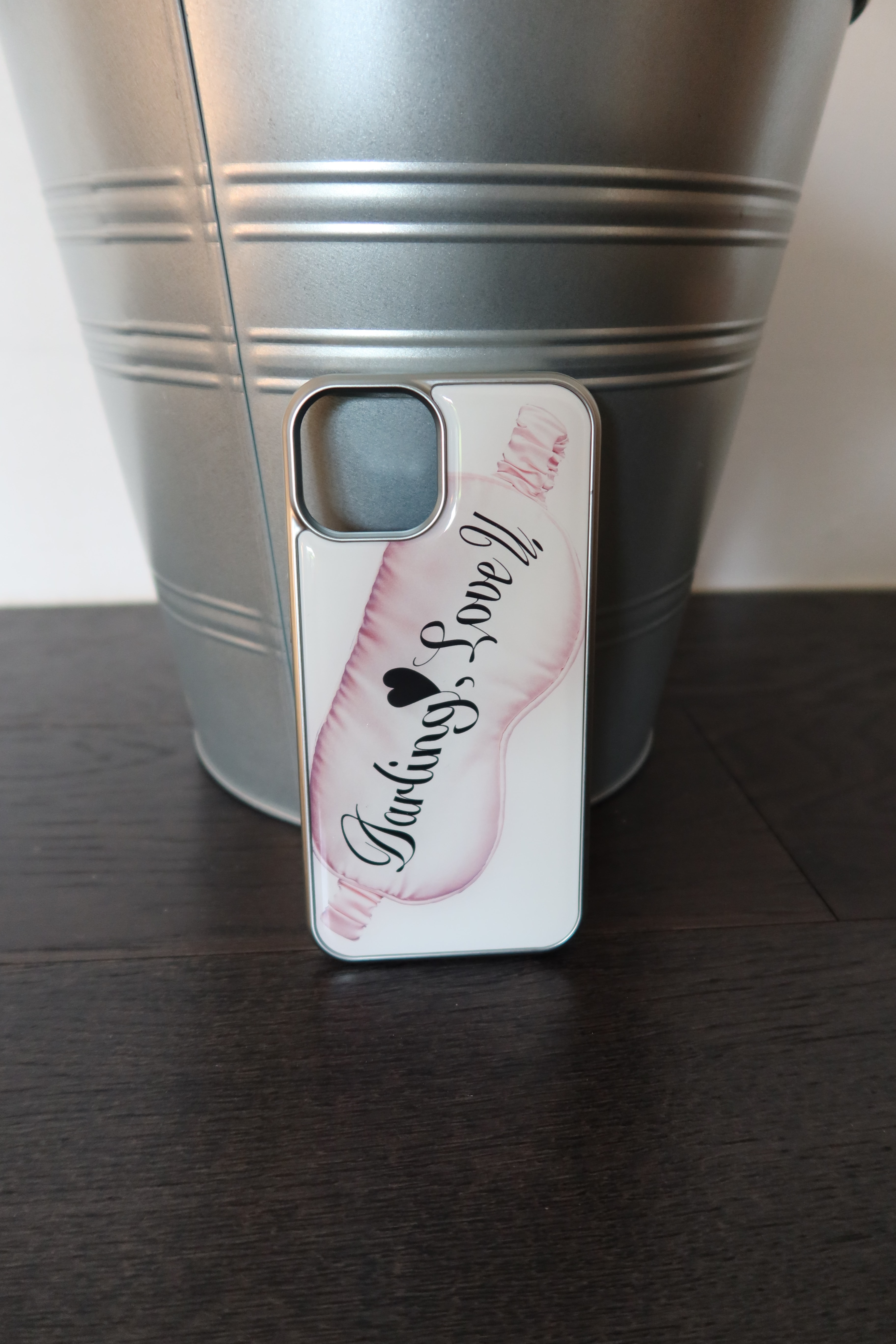 LOVE U SHADE silver epoxy case