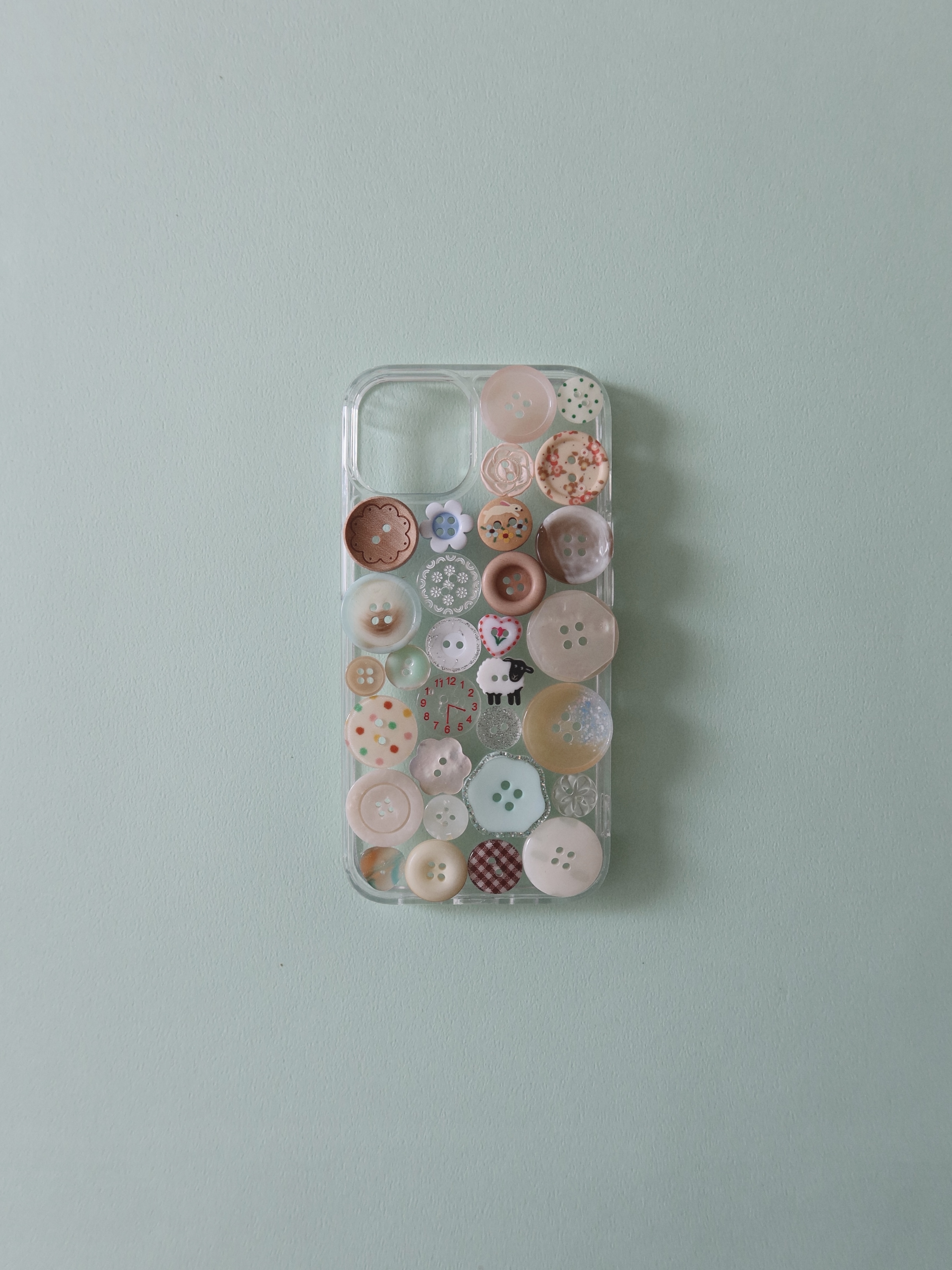 Peace of garden Button case