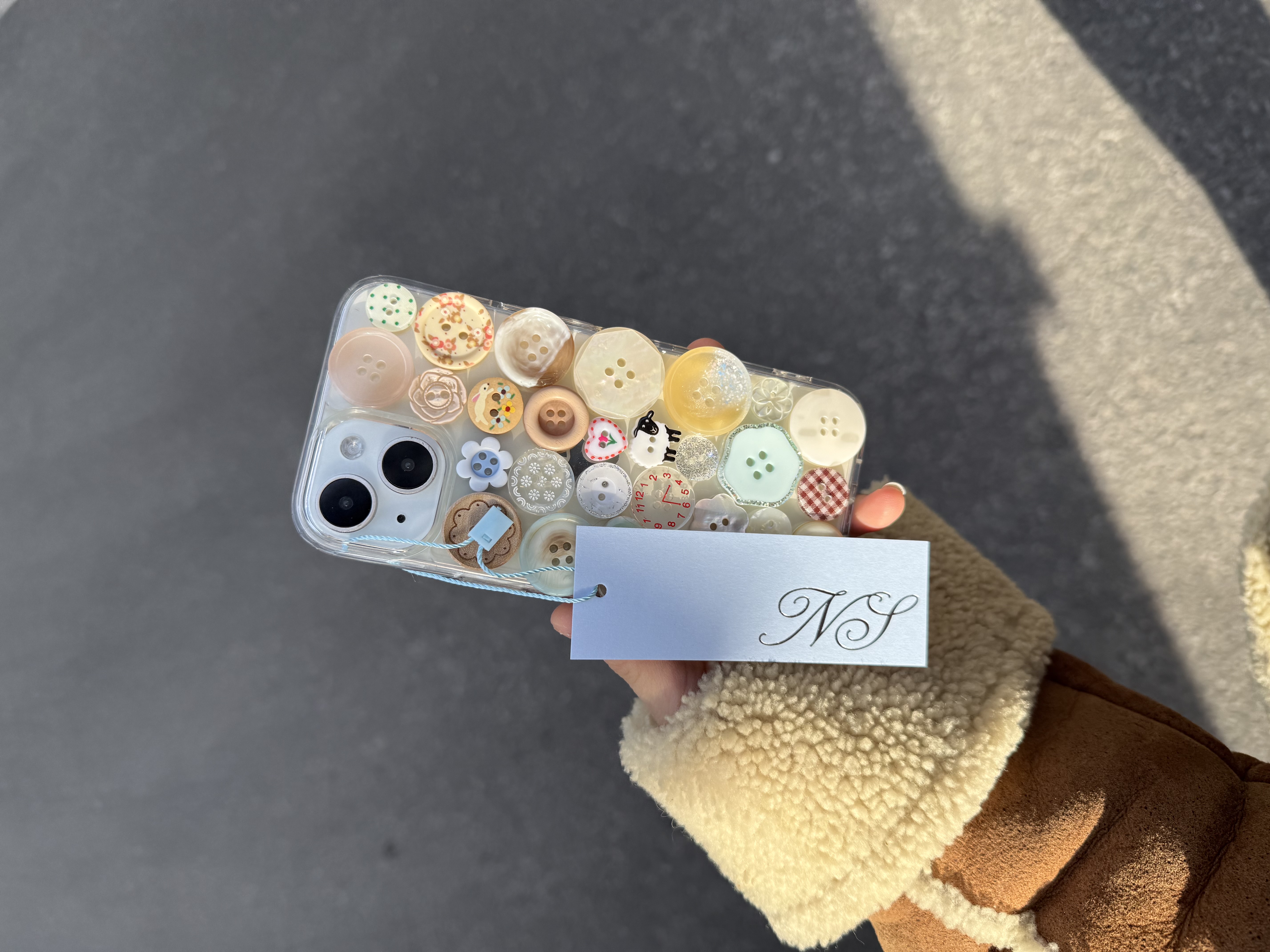 Peace of garden Button case