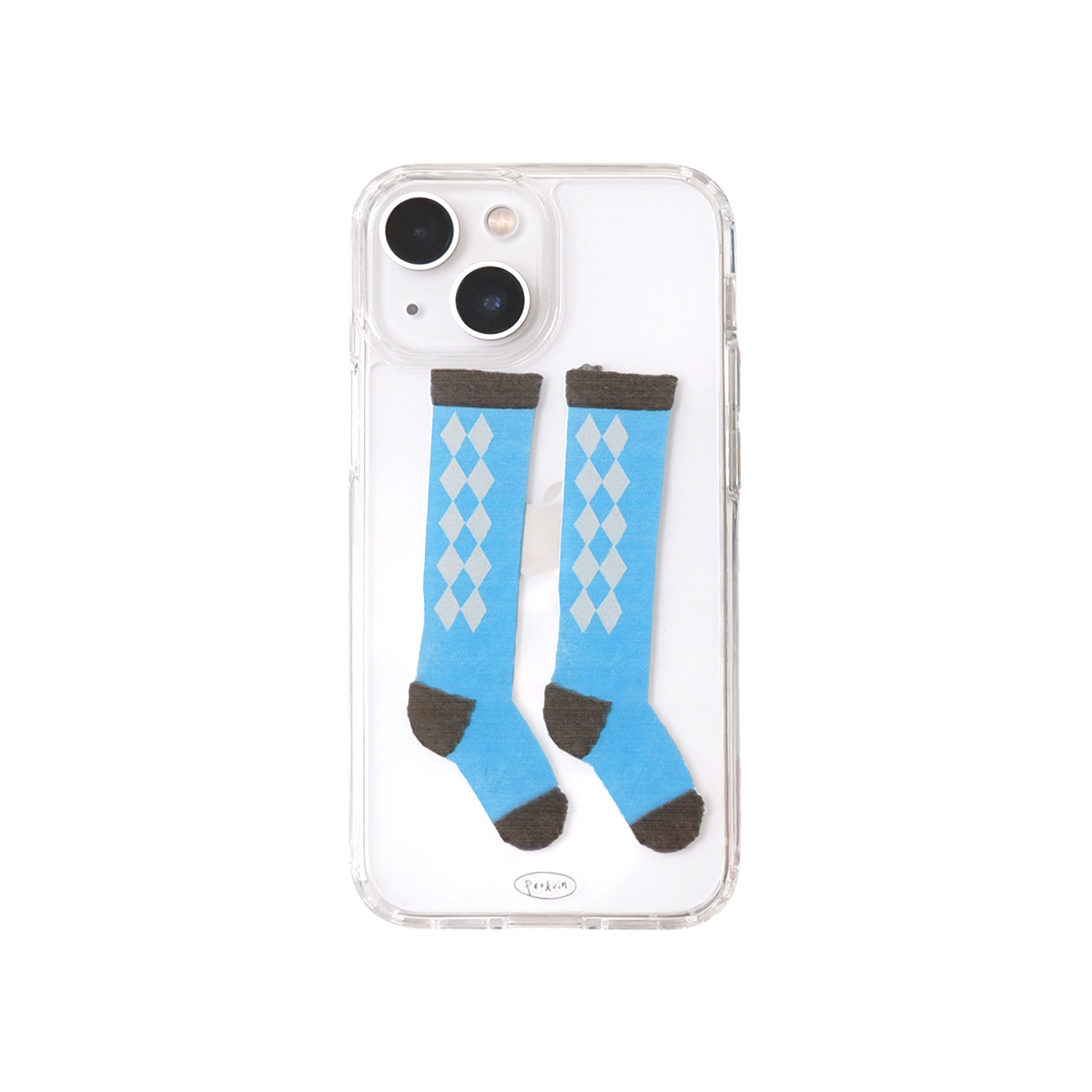 Blue socks case (Jellyhard/Black Glass/Magsafe)