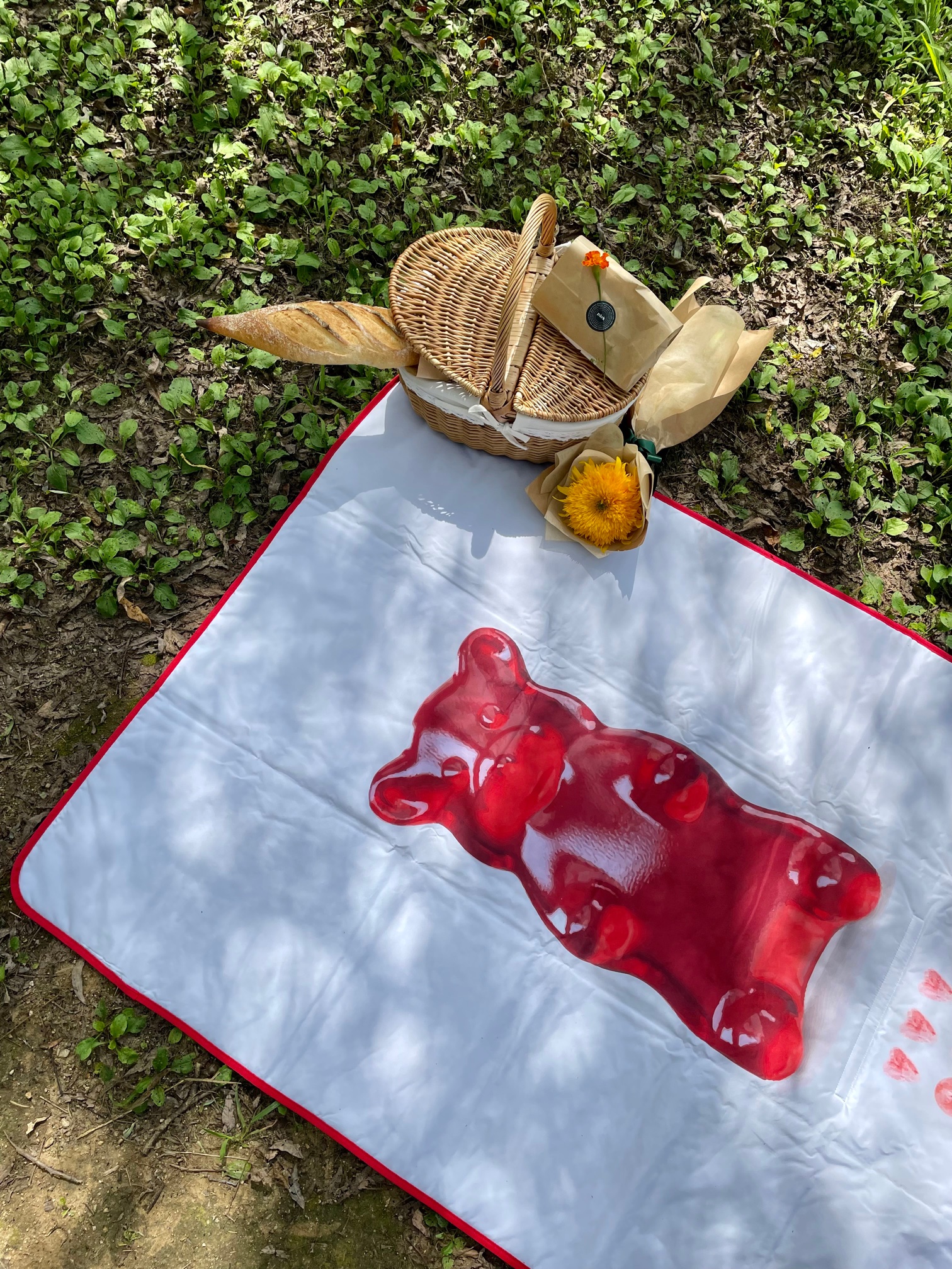 대왕 젤리곰 솜 폴딩매트