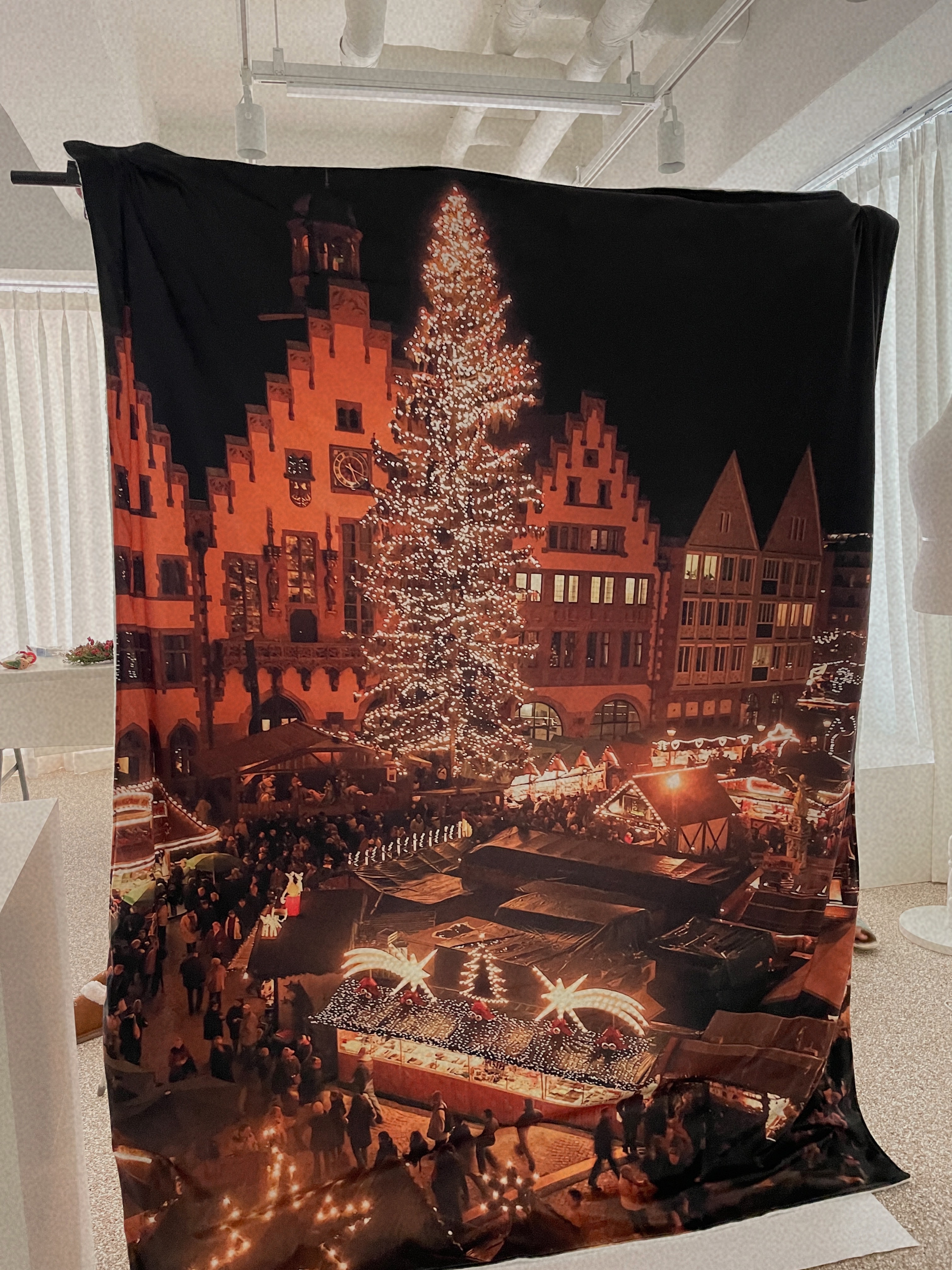 Christmas Market 크리스마스 마켓 초대형 극세사 블랭킷