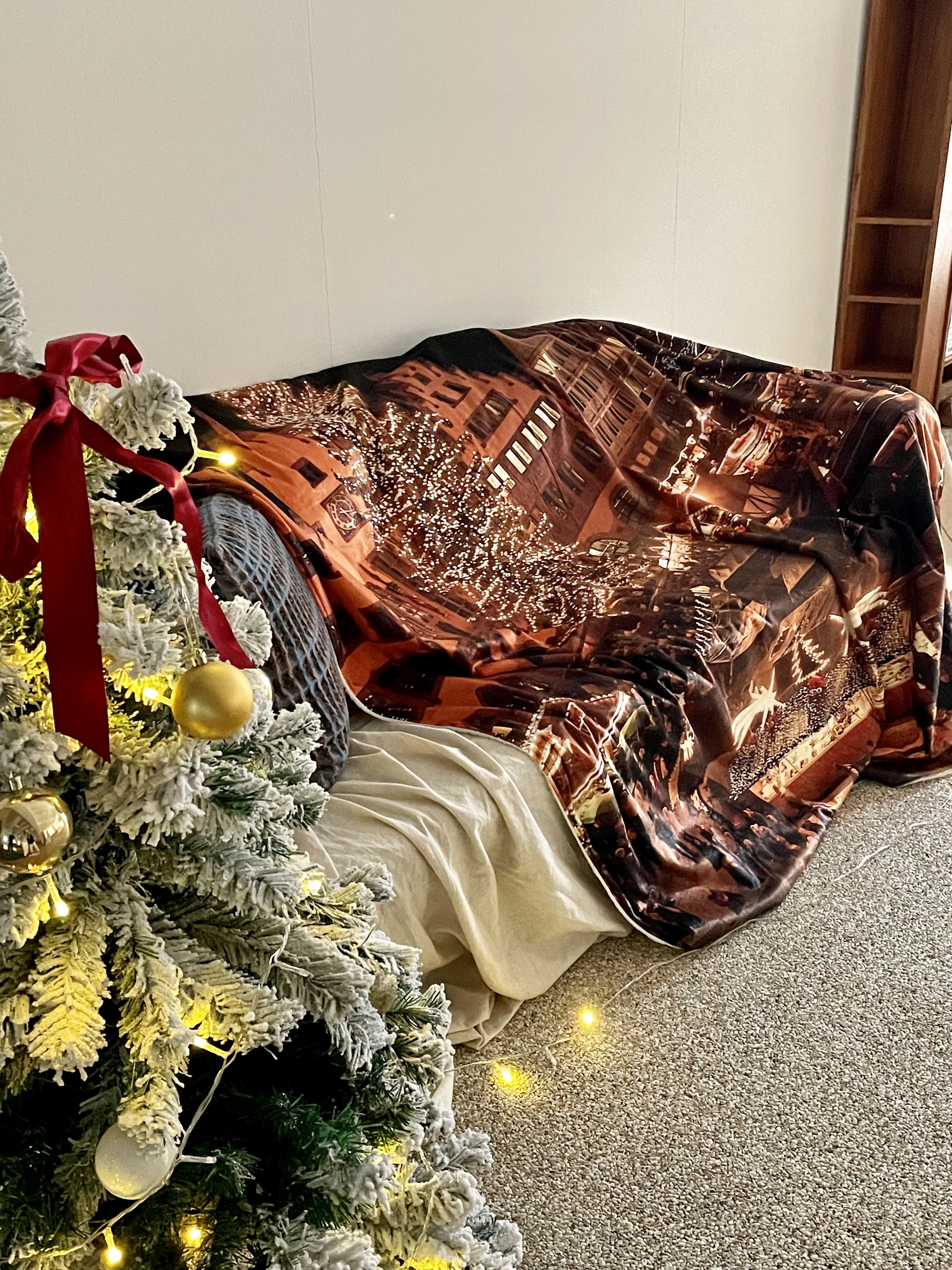 Christmas Market 크리스마스 마켓 초대형 극세사 블랭킷