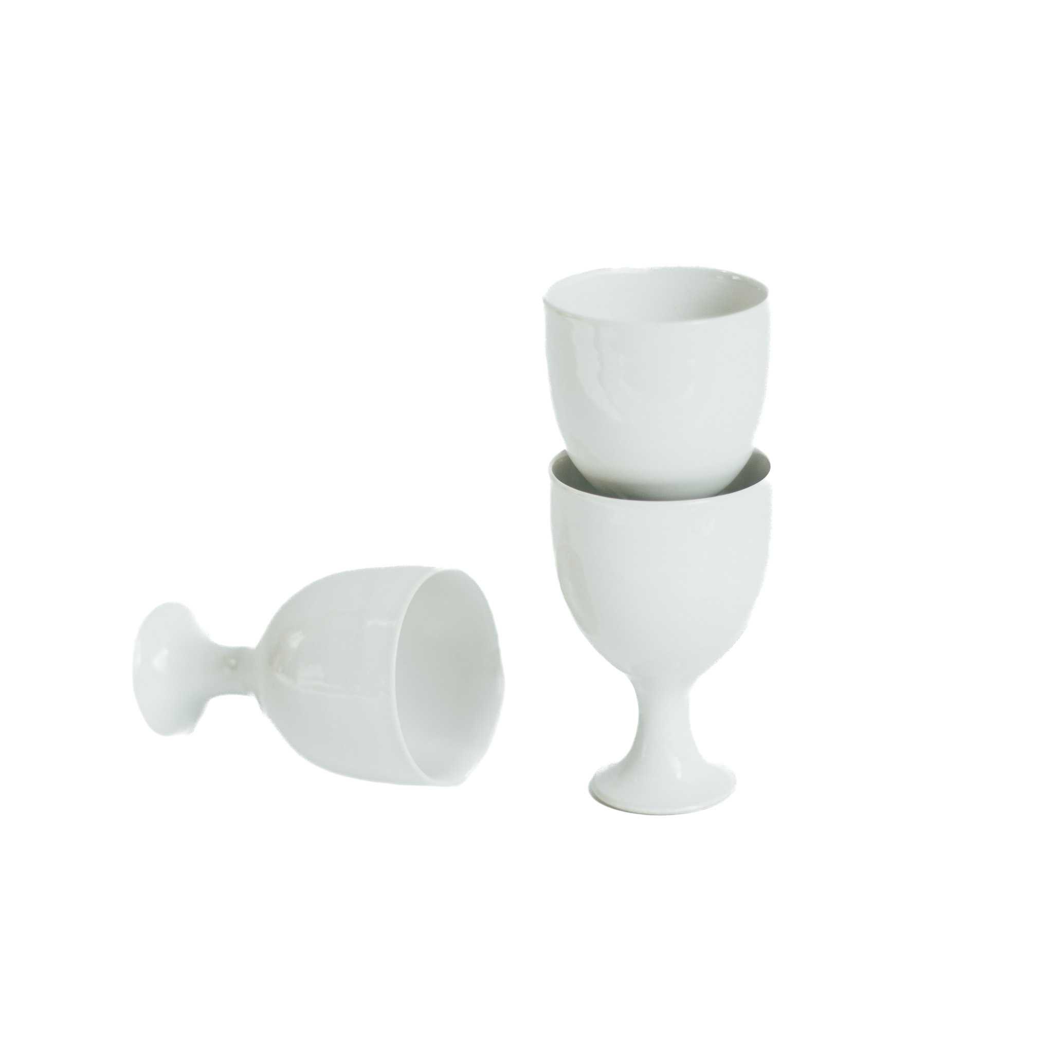 Tea bowl | Goblet (Glossy white)