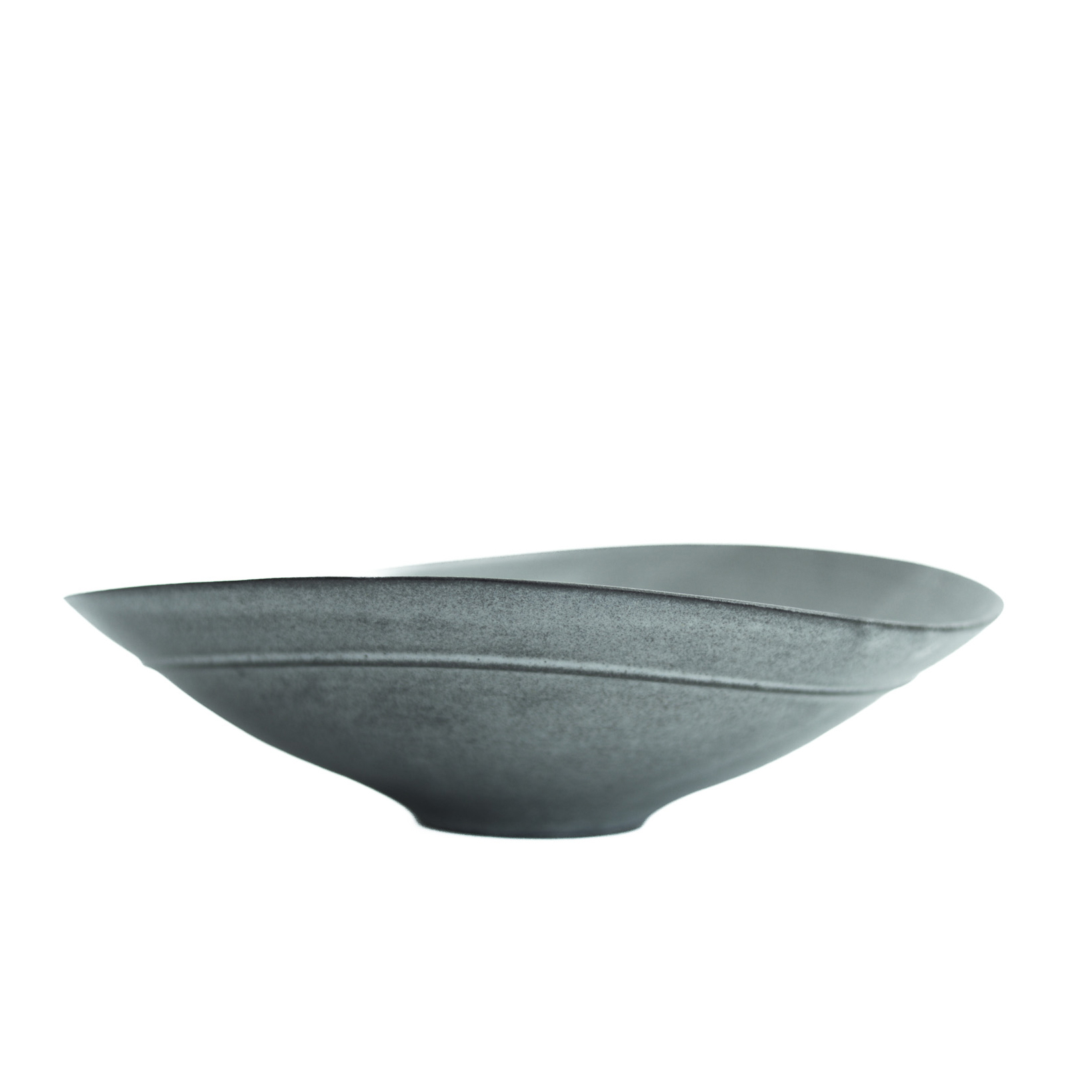 Bowl | wave (foggy black)
