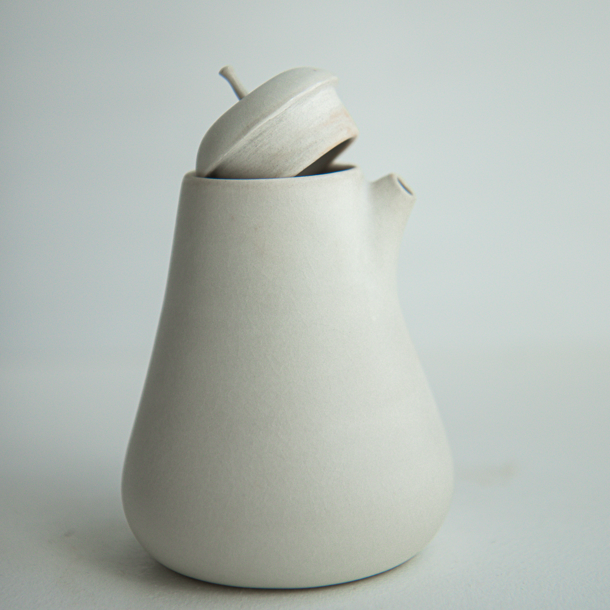 Baked pear | Pot | White