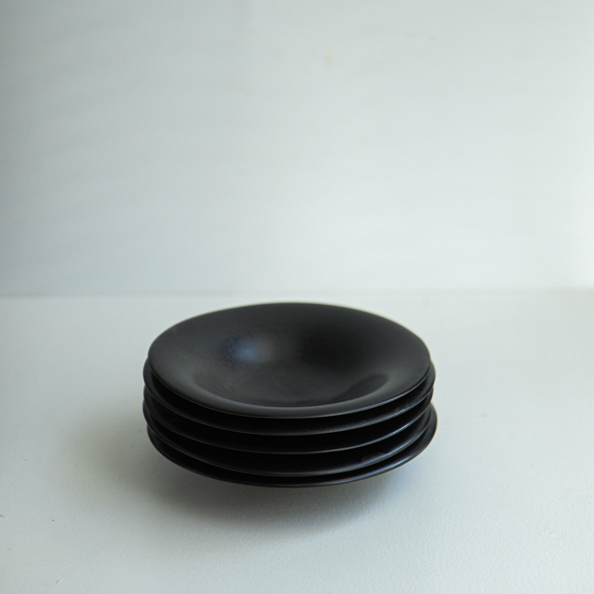 오목접시 | Pure Black Glossy