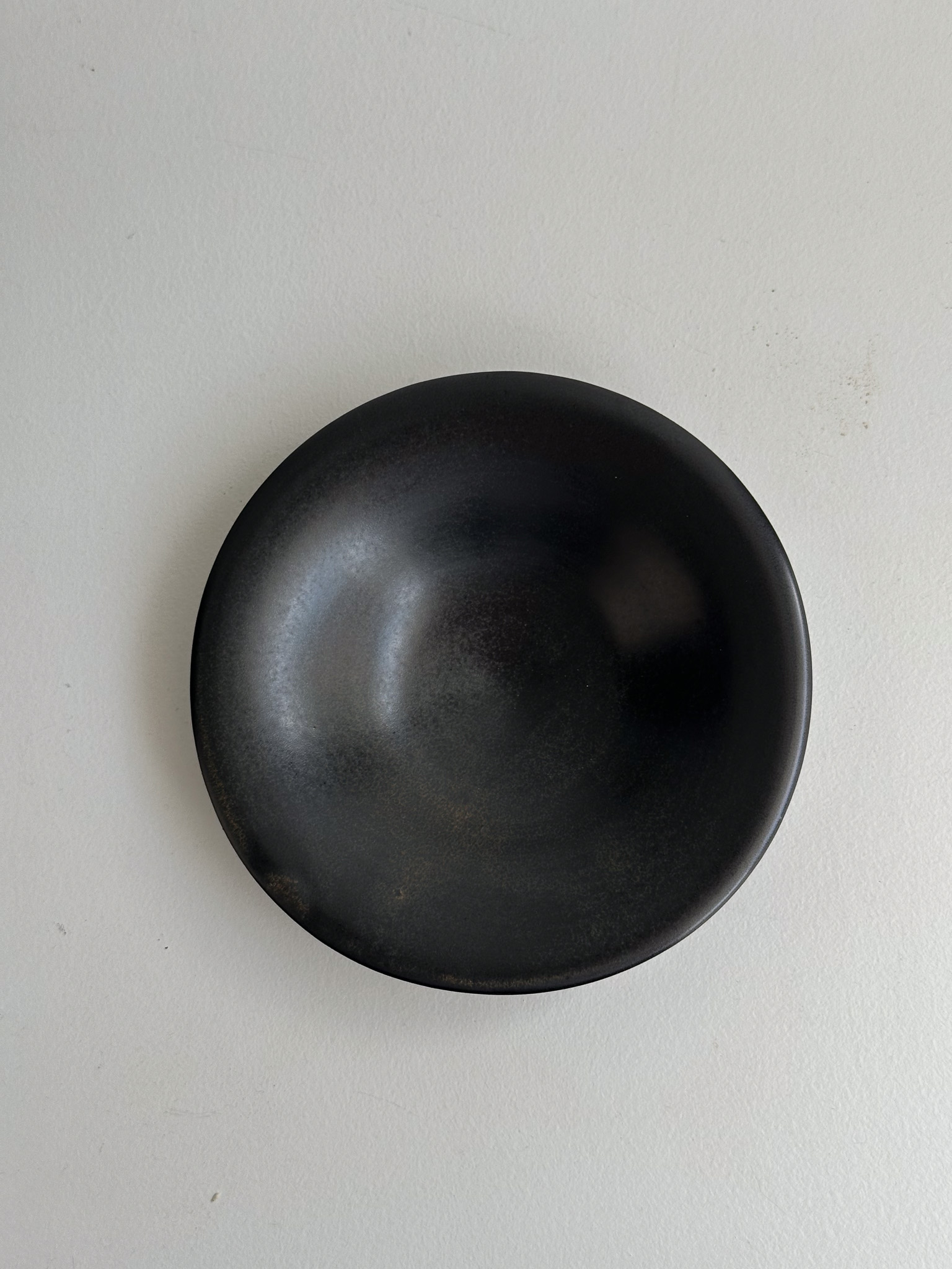 오목접시 | Pure Black Glossy