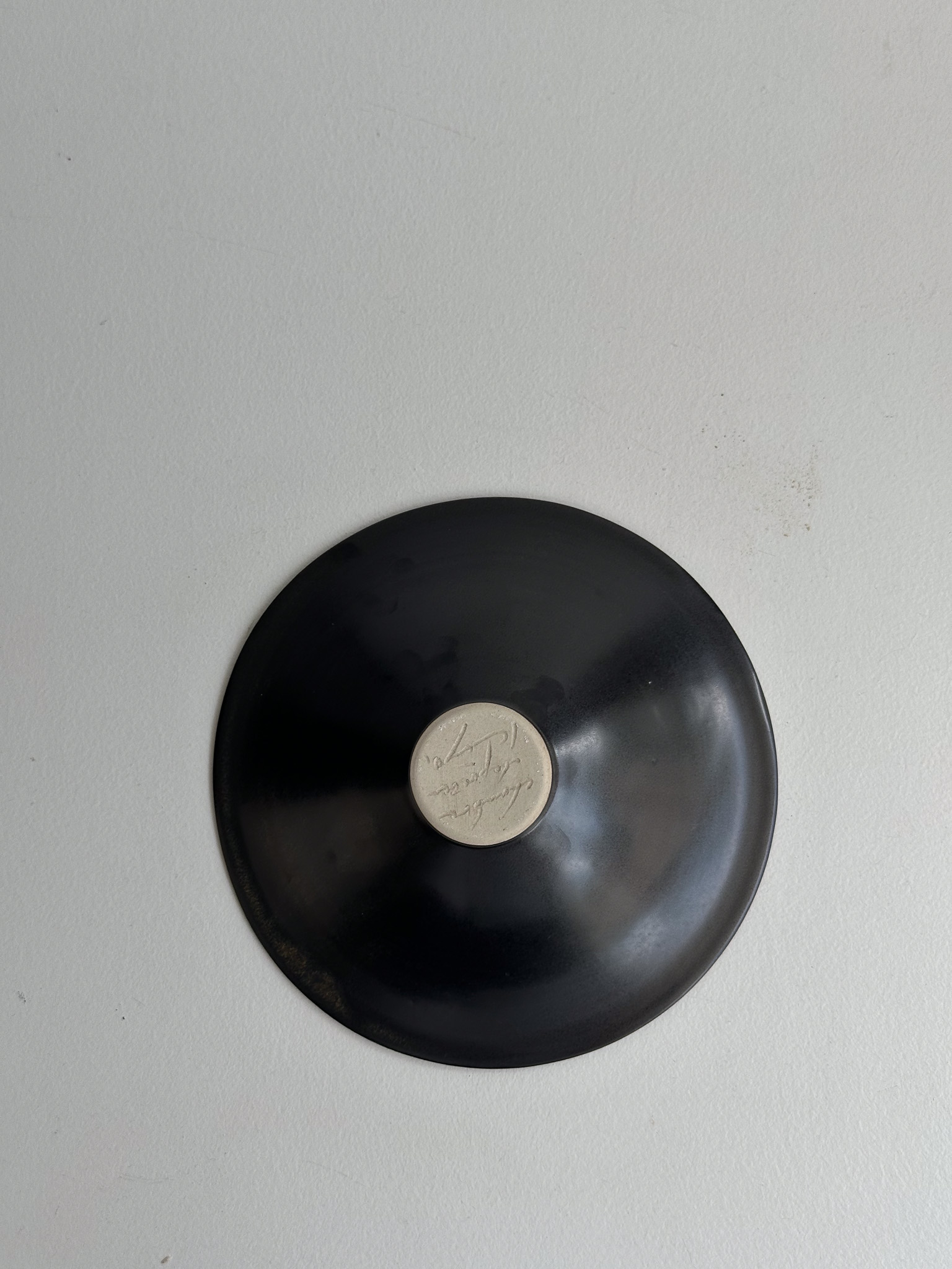오목접시 | Pure Black Glossy