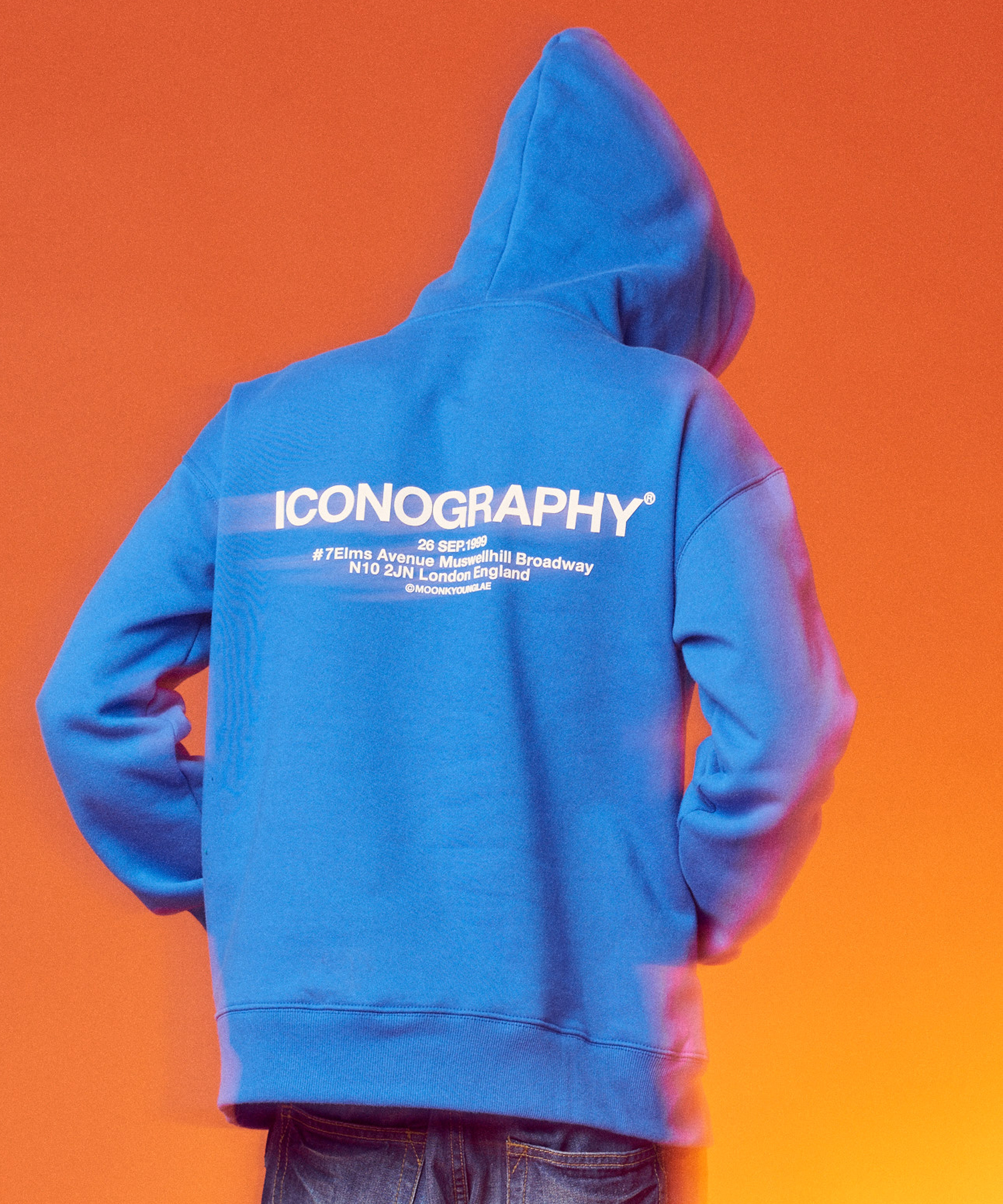 LONDON ADDRESS 기모 HOODIE