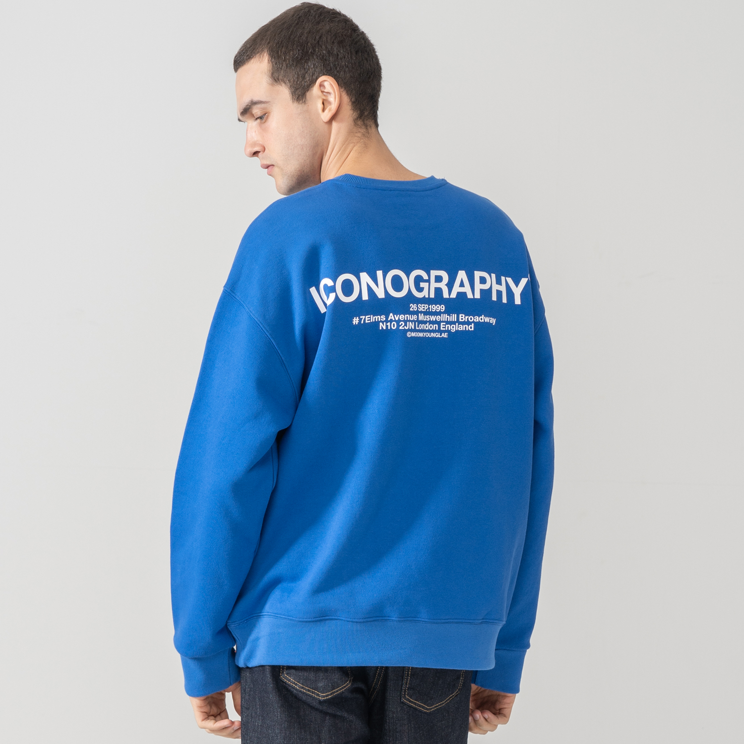 900G 헤비코튼 볼륨프린트 LONDON ADDREES CO