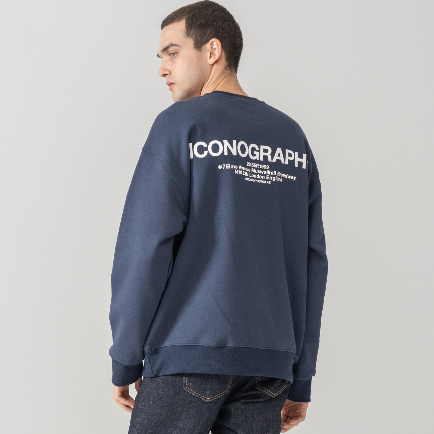 900G 헤비코튼 볼륨프린트 LONDON ADDREES NA