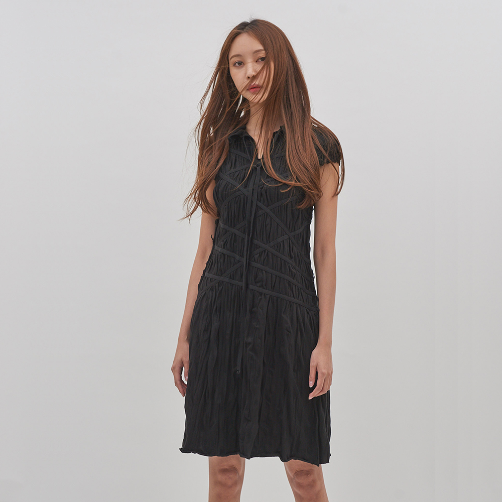 Tie me up Dress BK