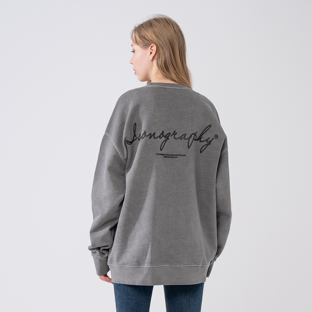 PIGMENT HEAVY COTTON EMBLEM VOLUME PRINT DGR