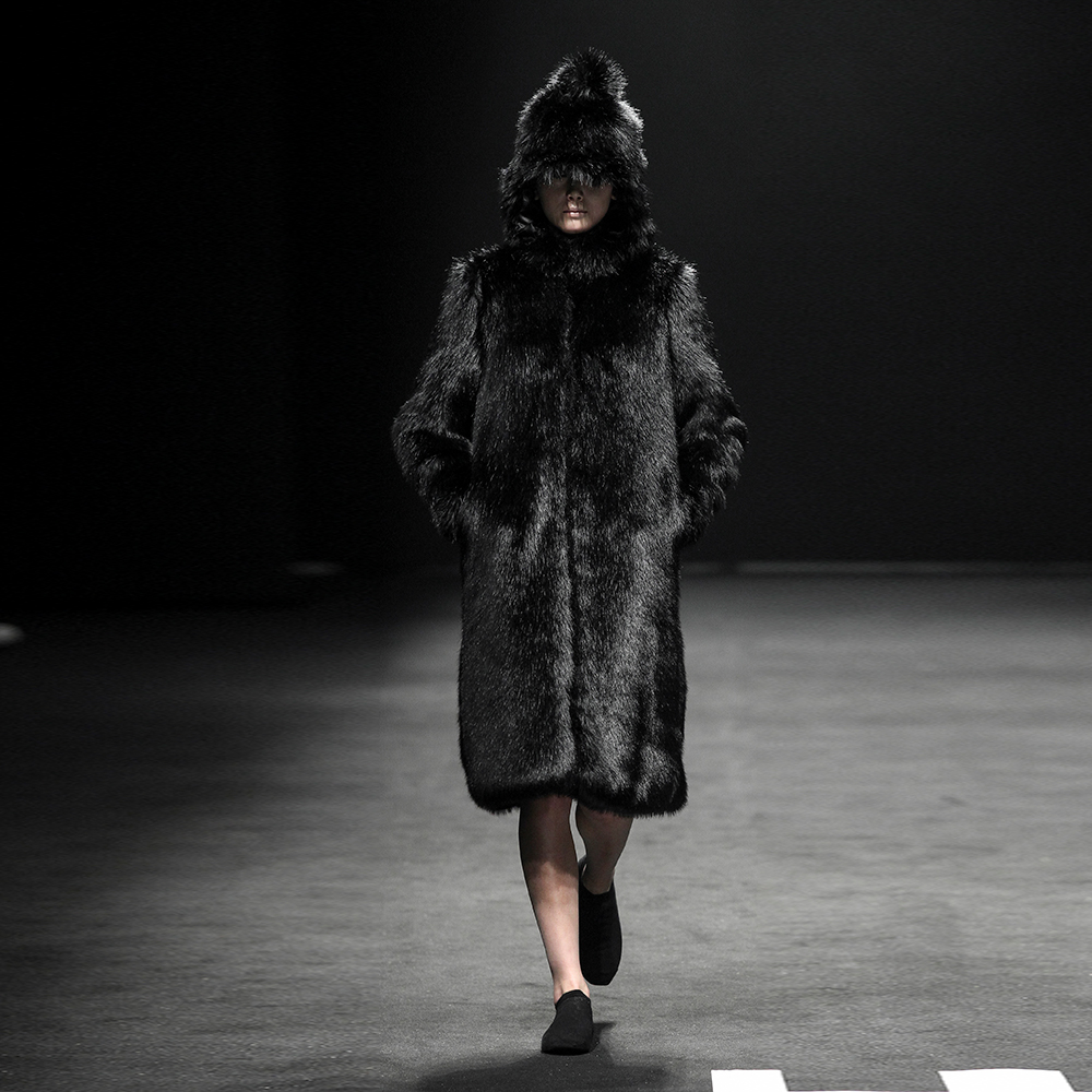 MOONKYOUNGLAE - ICONOGRAPHY(아이코노그라피) Leather Fur Long coat