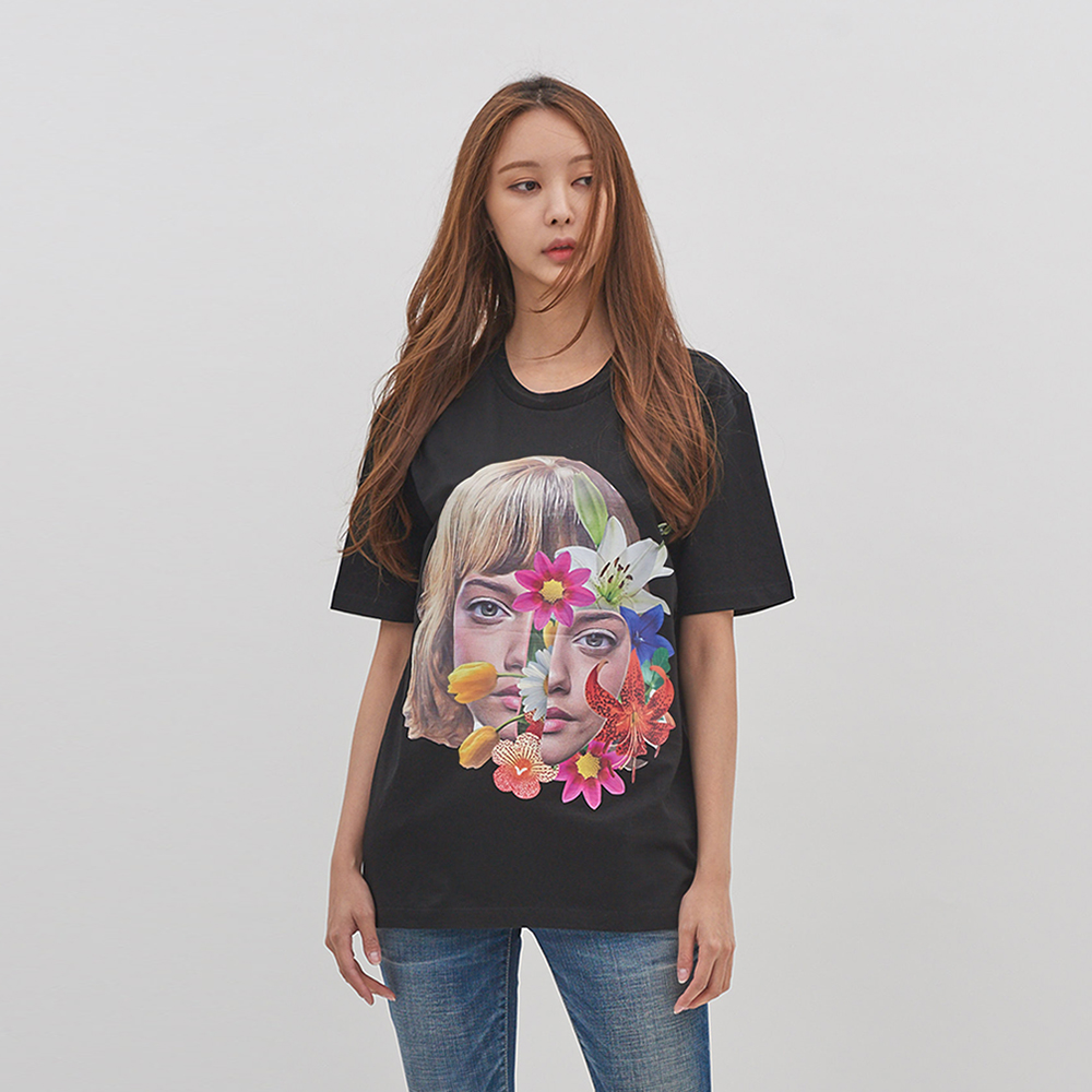 SURREALISM WOMENS FLOWER LOGOS BK