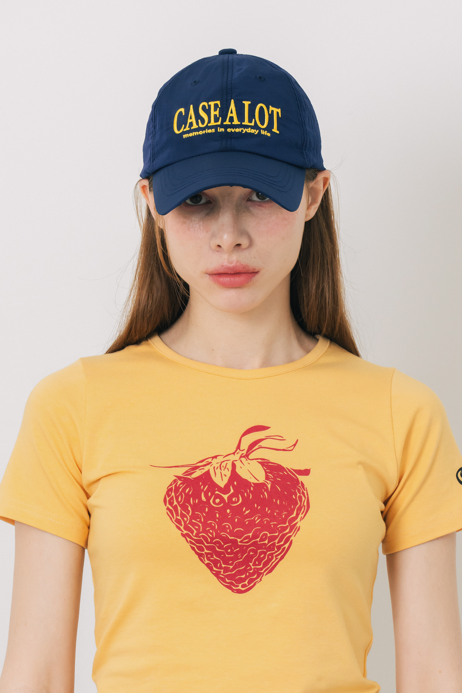 Nylon ball cap - navy