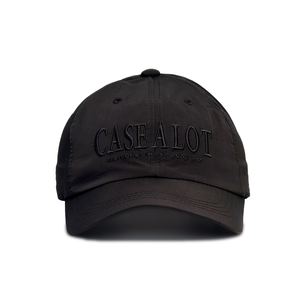 Nylon ball cap - Black