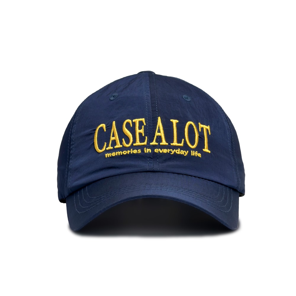 Nylon ball cap - navy