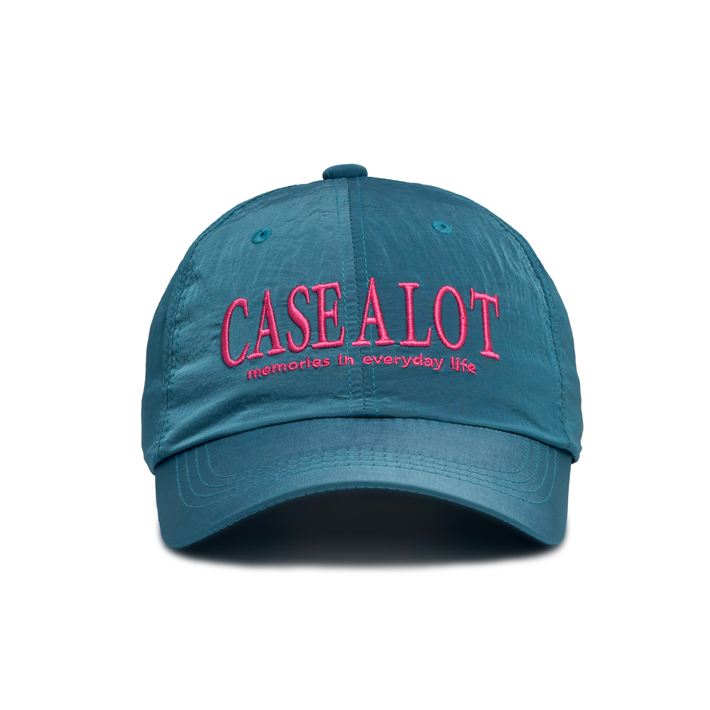 Nylon ball cap - Turkish blue