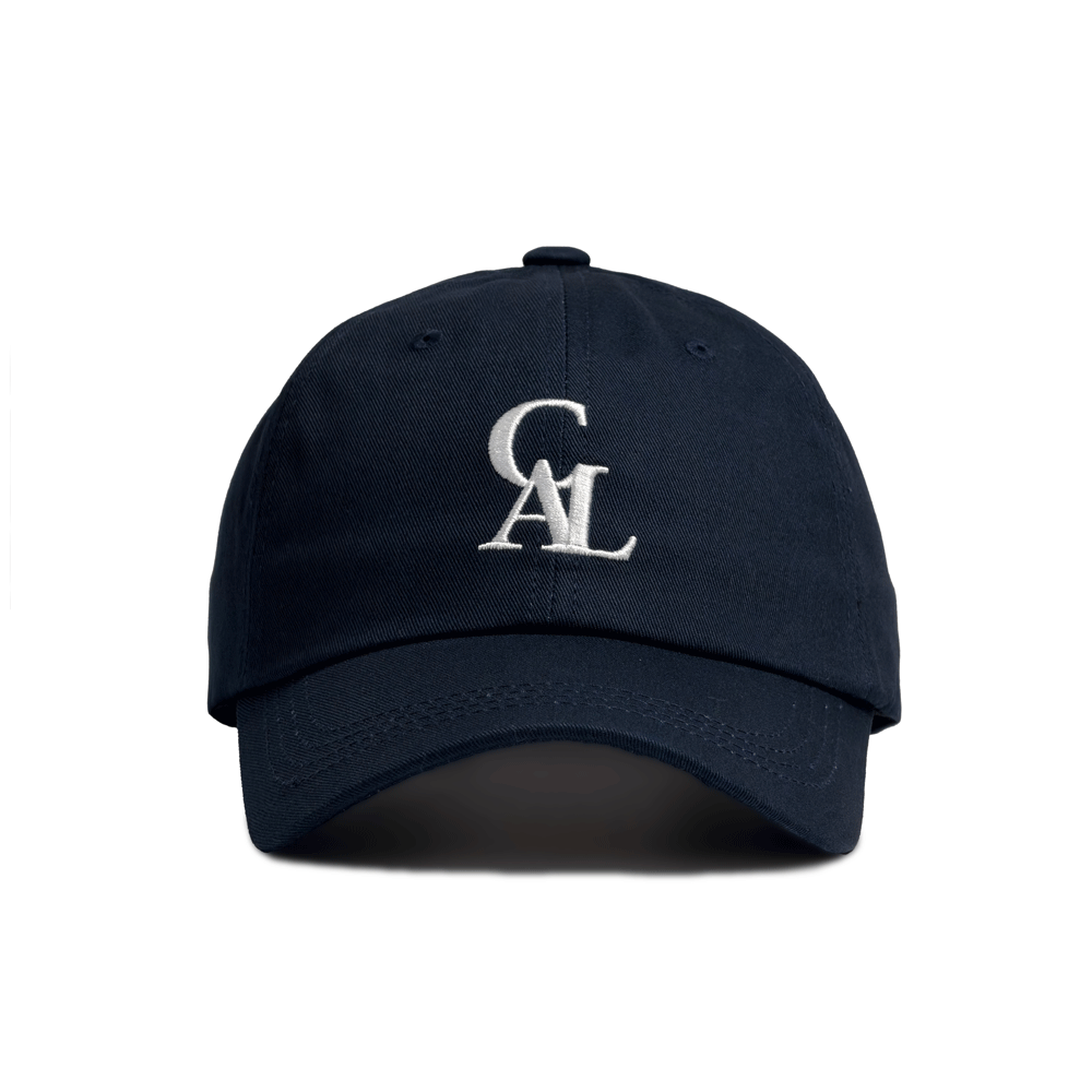 Signature logo ball cap - navy
