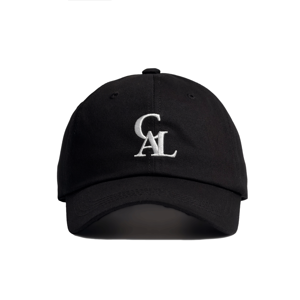 Signature logo ball cap - black