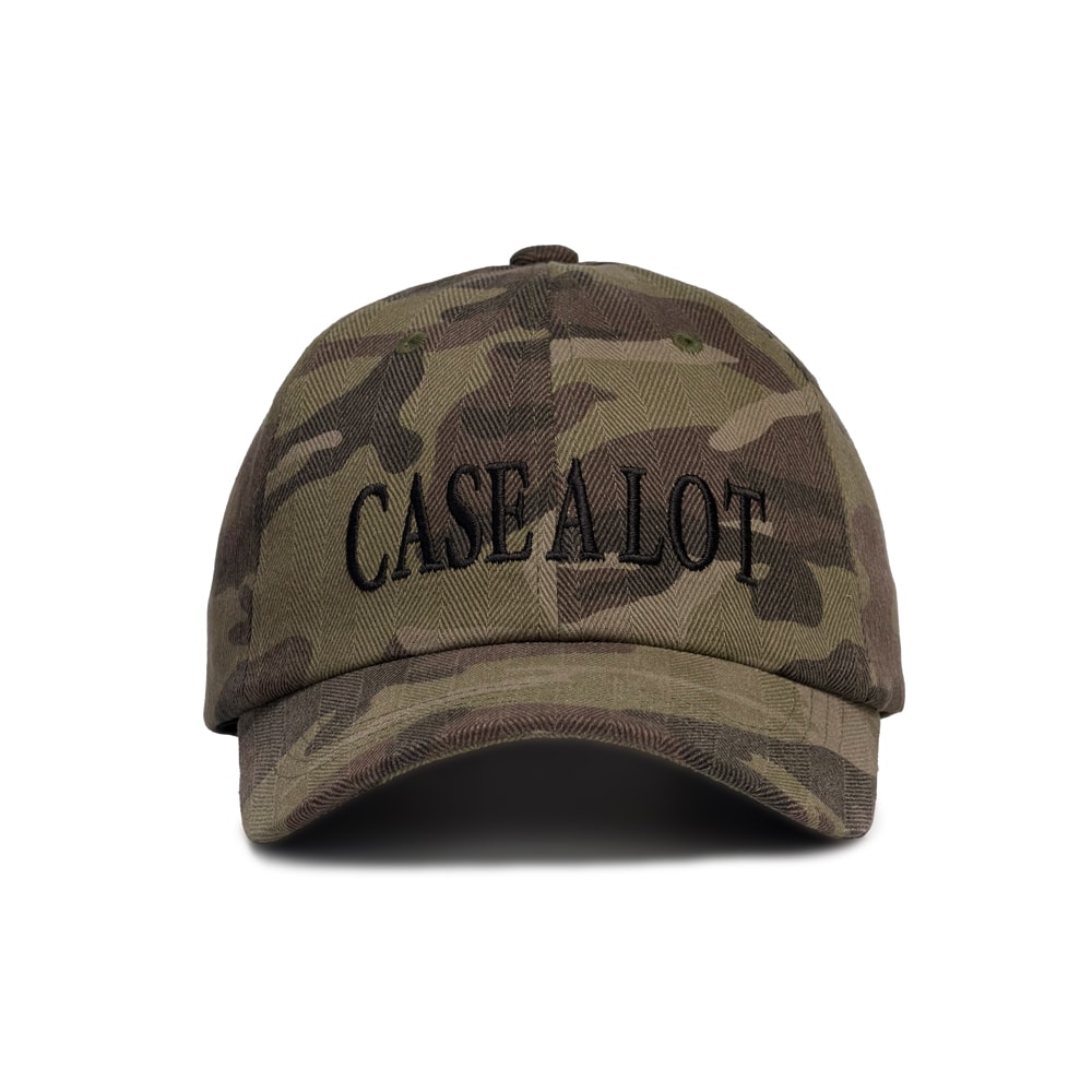 Logo camo ball cap - khaki