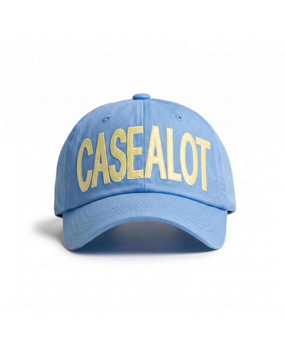 Big logo ball cap - Light blue