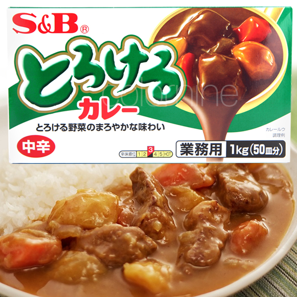 도로케루 토로케루 골든카레 1kg 일본 고형카레 에스앤비 에스비 S&B