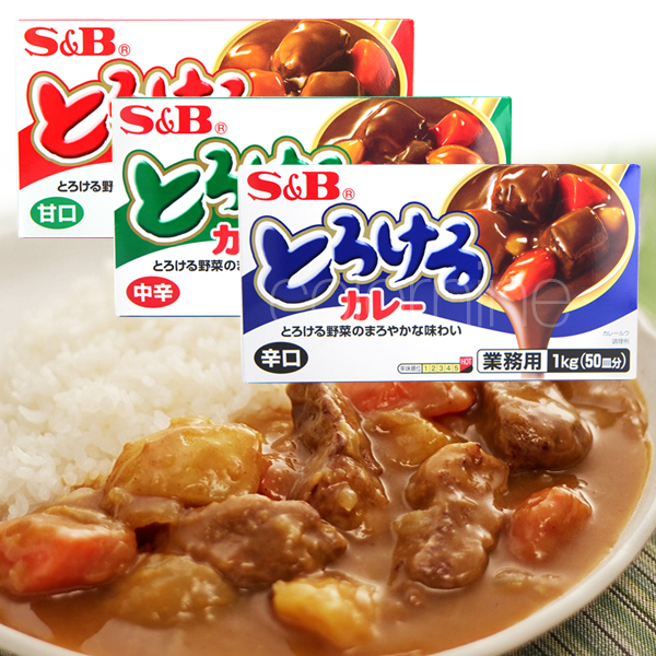도로케루 토로케루 골든카레 1kg 일본 고형카레 에스앤비 에스비 S&B
