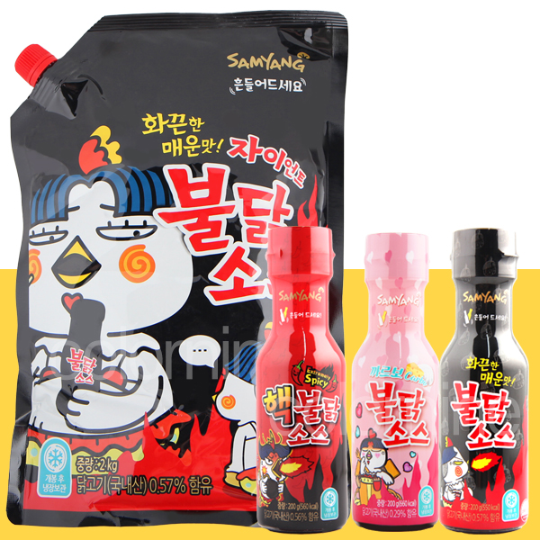 불닭소스 삼양 200g 매운소스 매콤