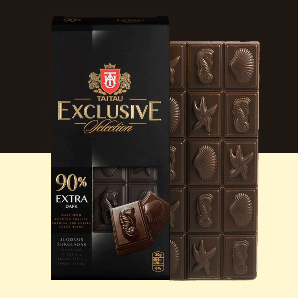 타이타우 다크초콜릿 초콜렛 90% 익스클루시브 100g 카카오 간식