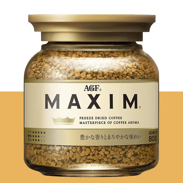 일본 AGF 맥심 인스턴트 커피 80g 병커피