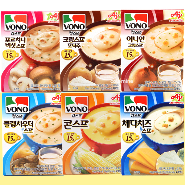 보노 옥수수 스프 콘스프 3개입 간편식 아침식사 Vono