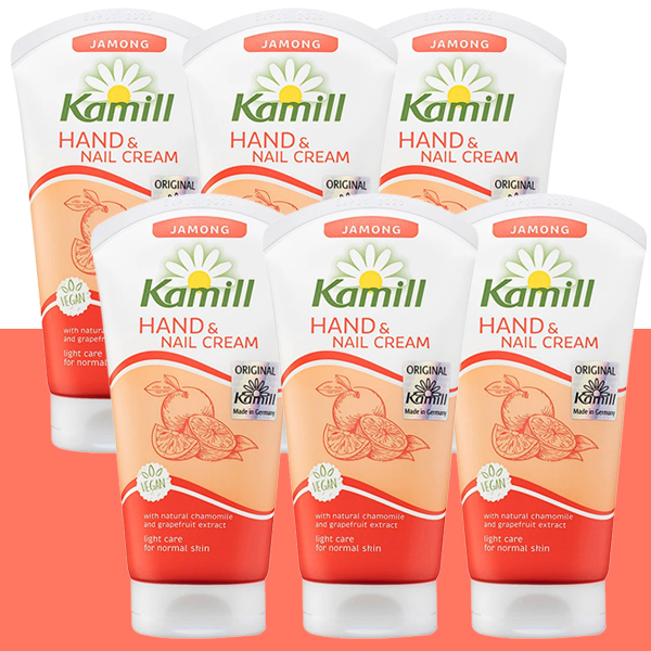 (특가) 독일 카밀 핸드 앤 네일크림 자몽 75ml x 6개