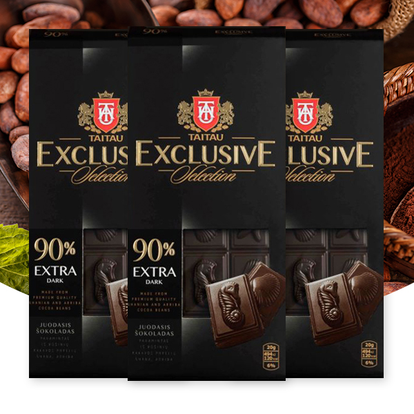 익스클루시브 다크초콜렛 수입 타이타우 99% 초콜릿 90g x 3개 간식 카카오