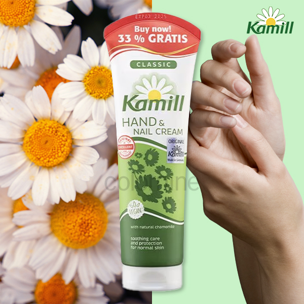 핸드 앤 네일 크림 카밀 클래식 133ml 보너스팩 핸드크림 보습 촉촉함 Kamill