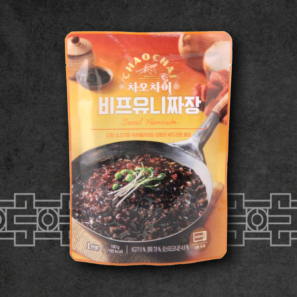 직화간짜장 전자레인지 여행 캠핑용 맛있는 간편식사 180g 차오차이 외11종