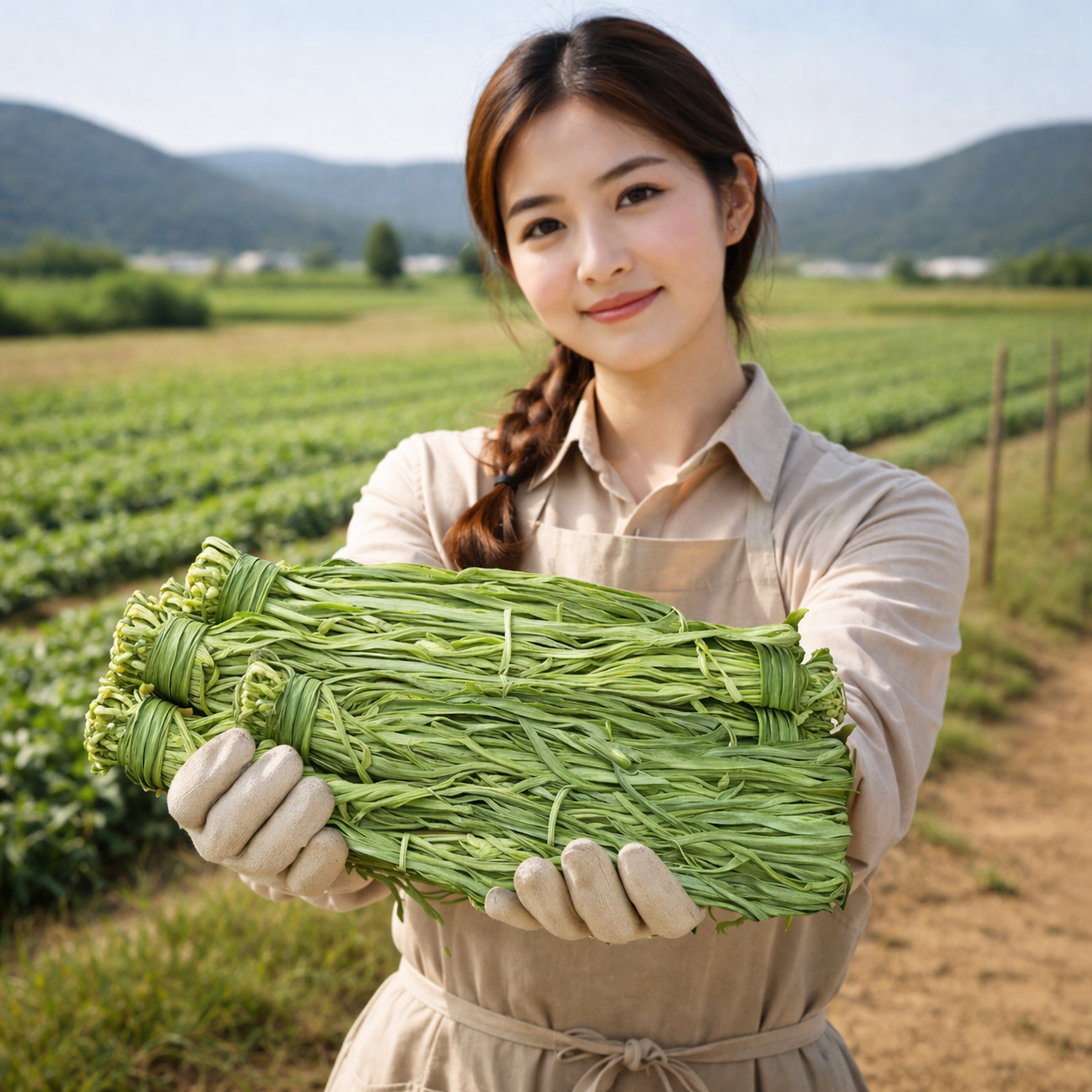 궁채 무침 짜샤이 장아찌 아삭 고소 나물 절임 건 마른 겉절이 마른줄기상추 1kg