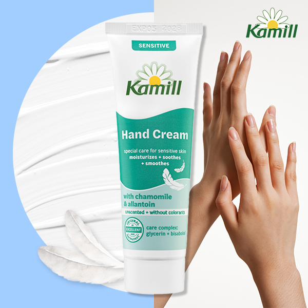 센시티브 독일 카밀 보습 핸드크림 휴대용 미니 핸드로션 촉촉함 Kamill 30ml