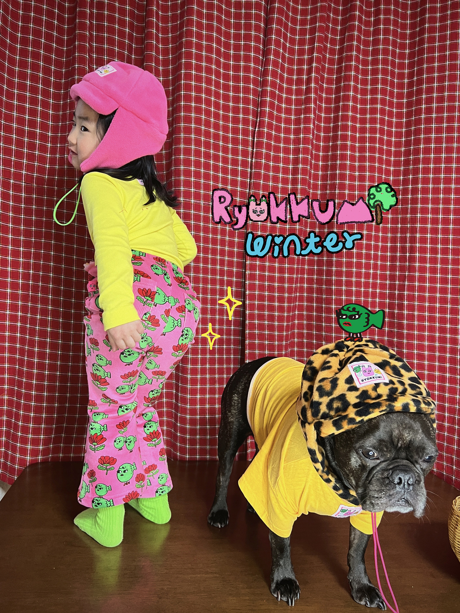 [일본재고] 달콤귀도리모자 (노랑)