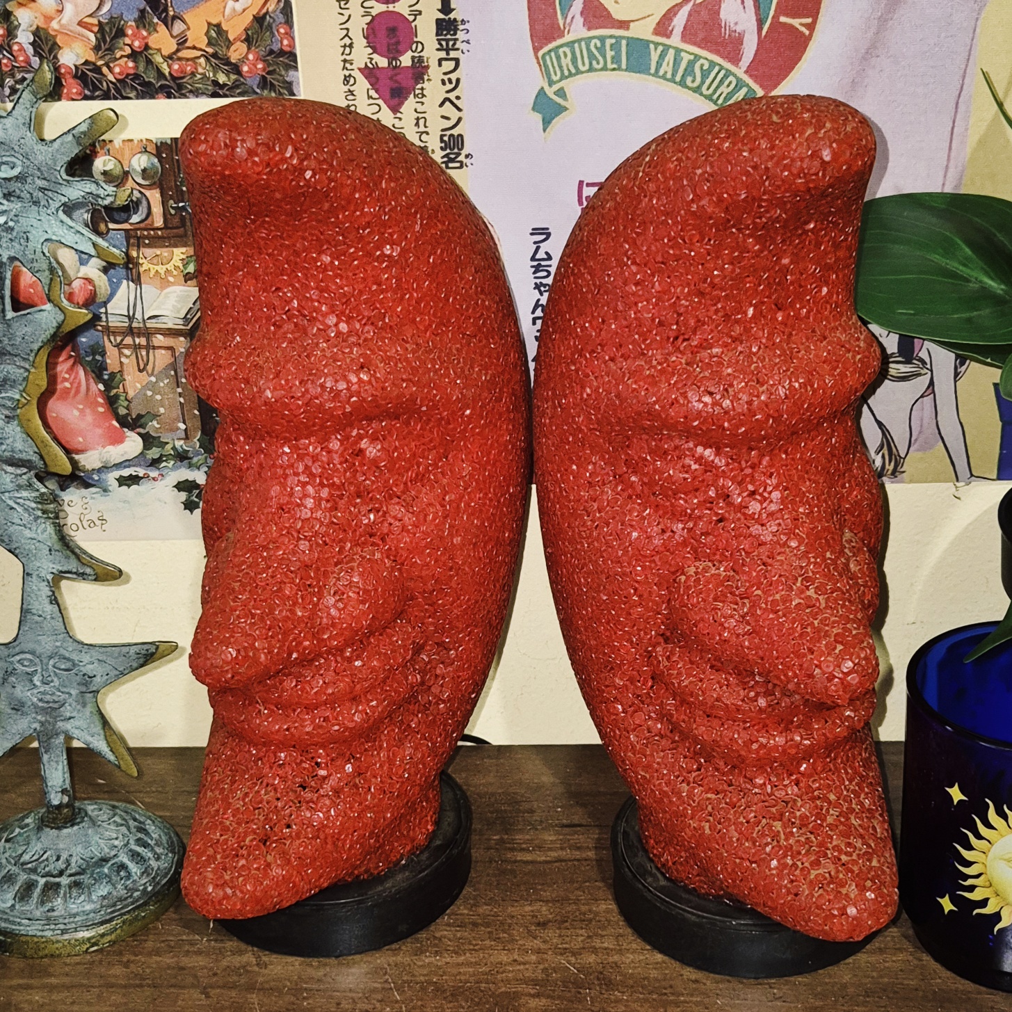 70s 빈티지 초승달 테이블 조명