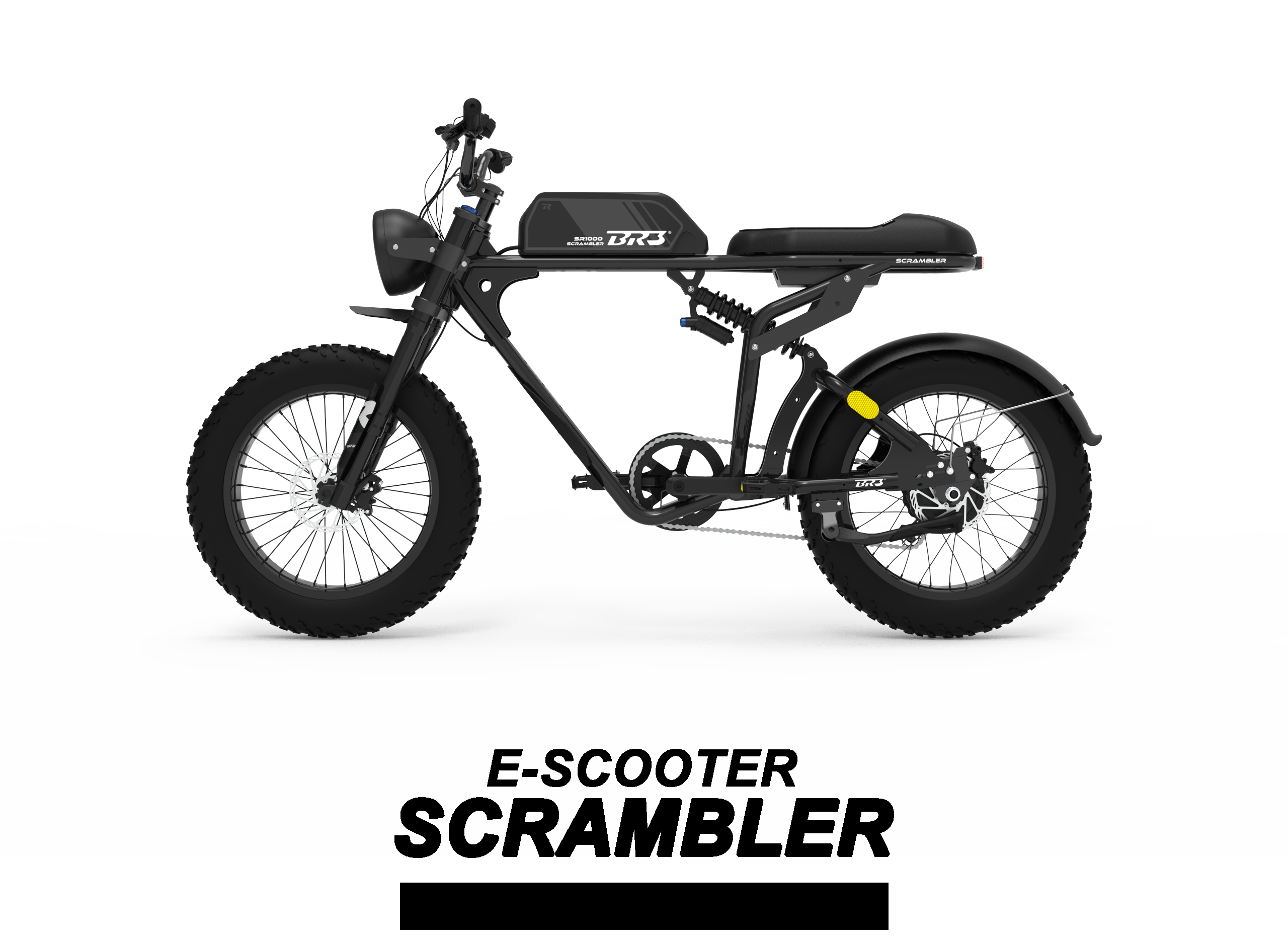 BR3 스크램블러 SR1000S (PHANTOM BLACK)