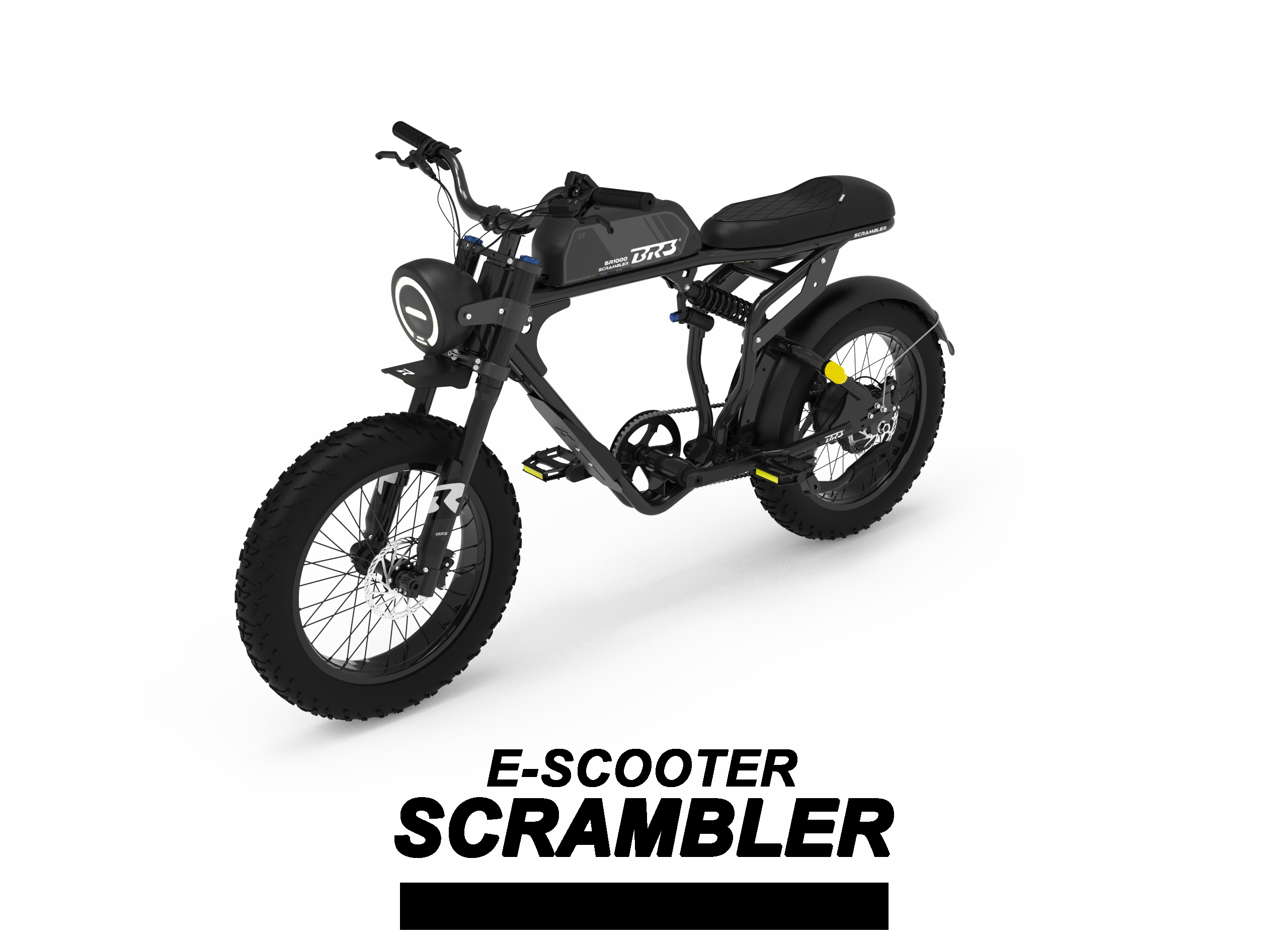 BR3 스크램블러 SR1000S (PHANTOM BLACK)