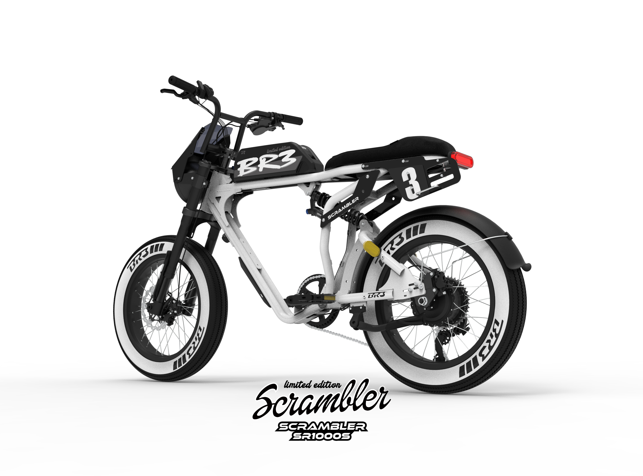 BR3 스크램블러-화이트 에디션 SR1000S [WHITE] LIMITED EDITION