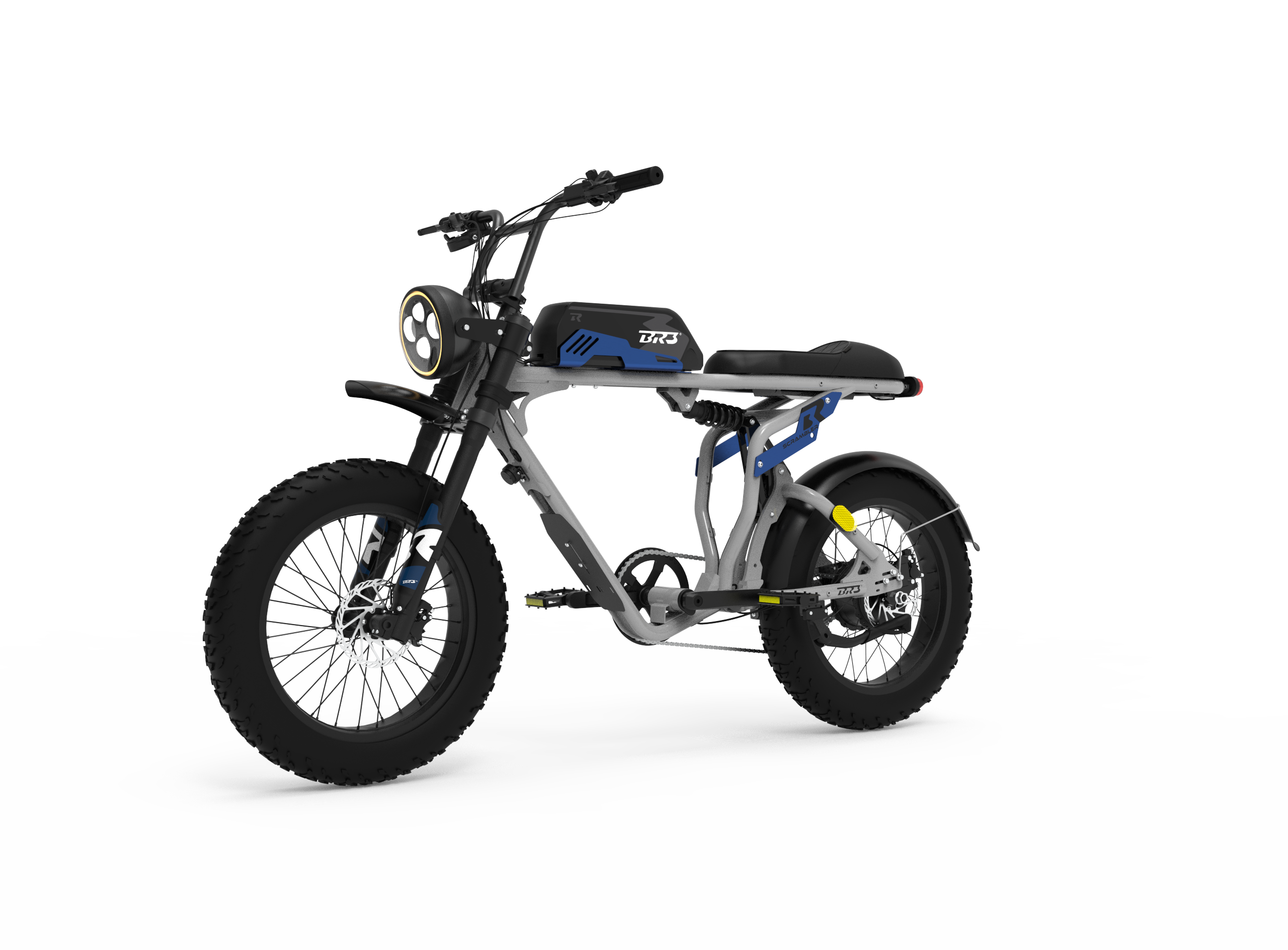 BR3 스크램블러 SR1000S [GRAY/BLUE]