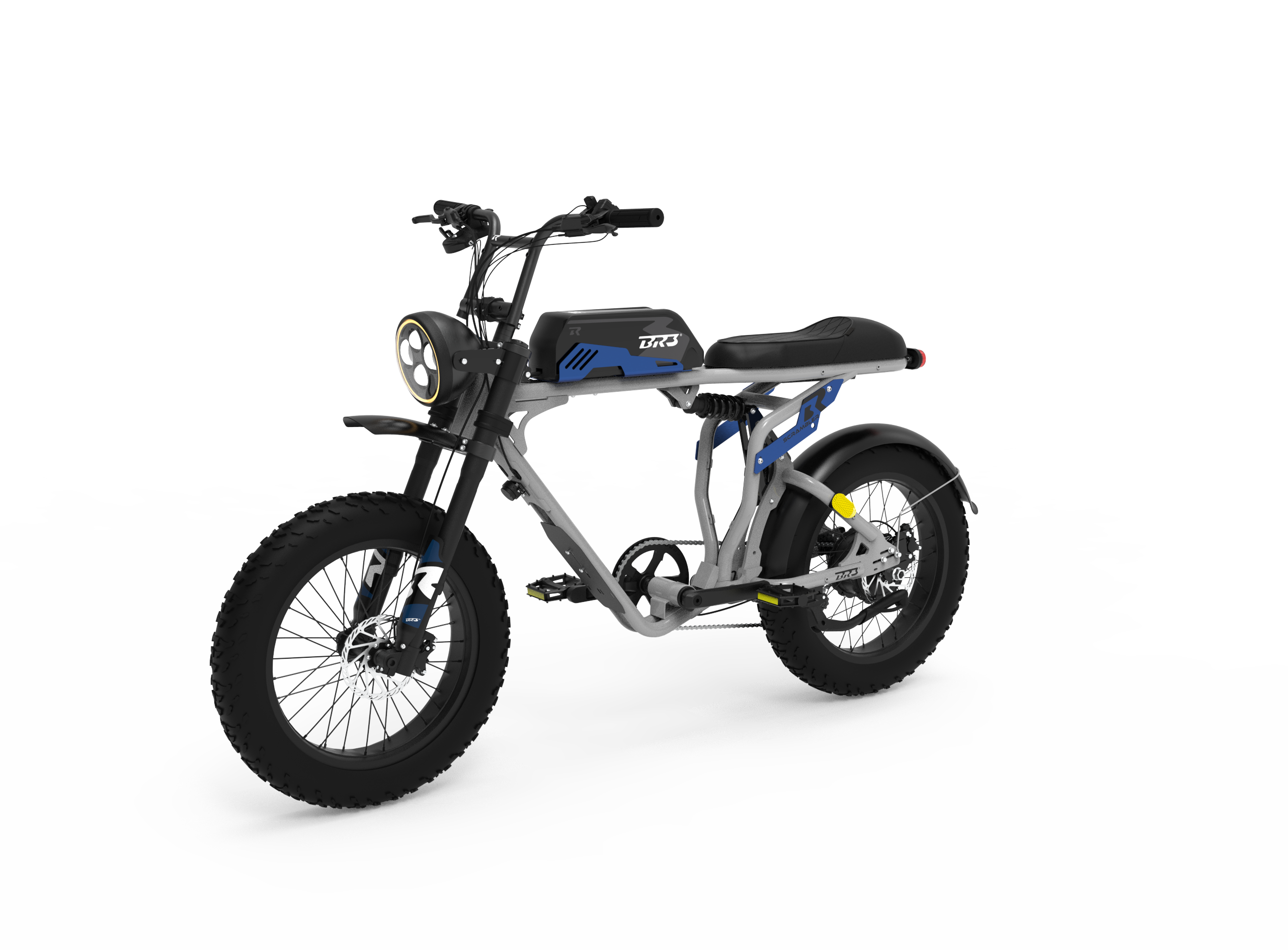 BR3 스크램블러 SR1000S [GRAY/BLUE]