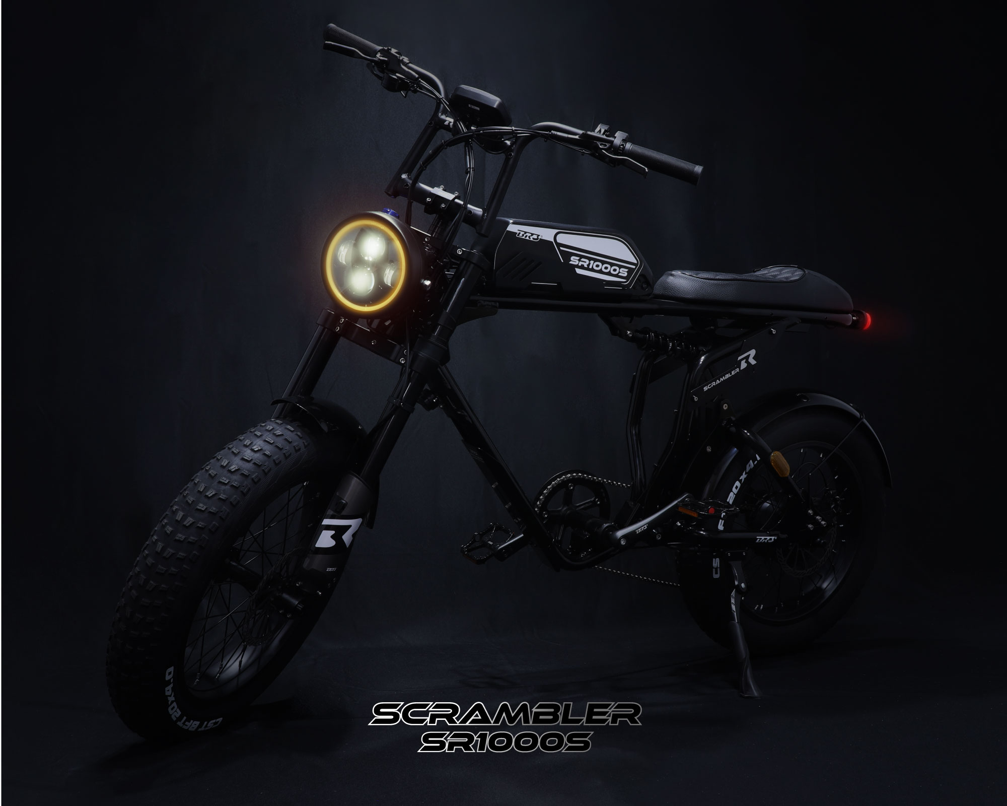 24년형 BR3 스크램블러 SR1000S [BLACK]