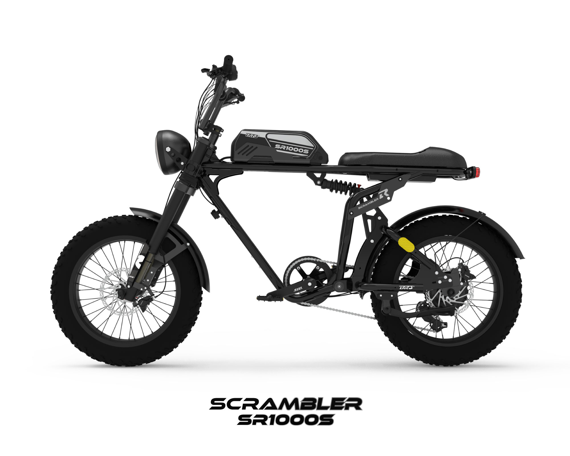 24년형 BR3 스크램블러 SR1000S [BLACK]